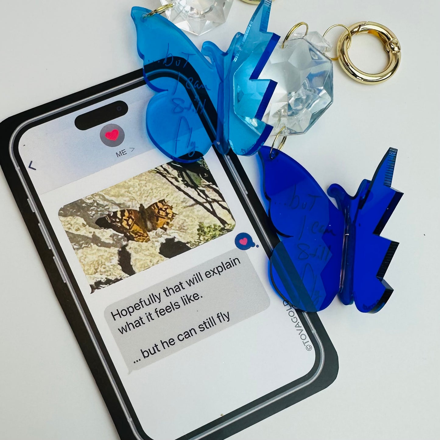 Broken Butterfly Sun Catcher