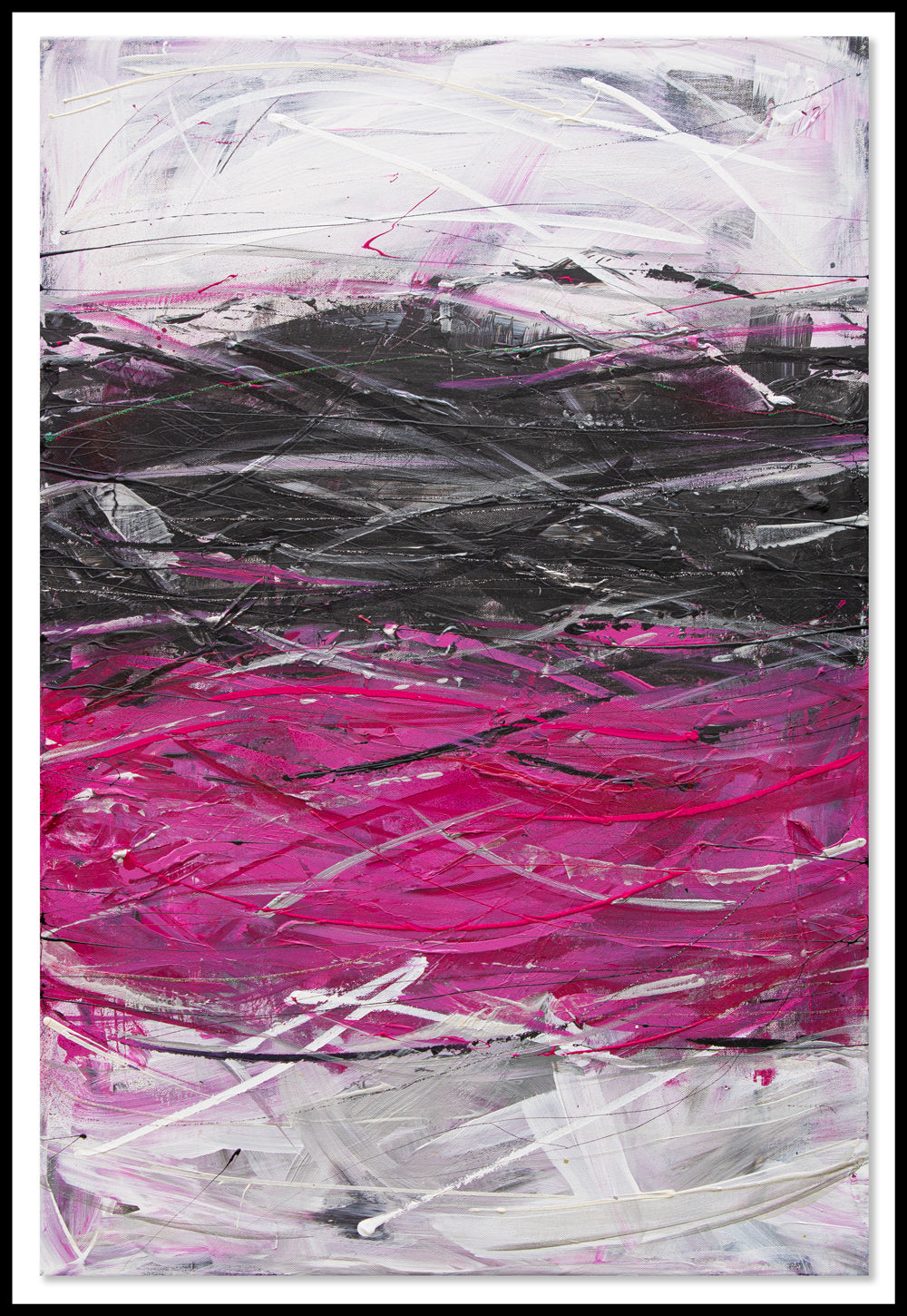 Joyful Streak. Hand-Embellished, Numbered Print