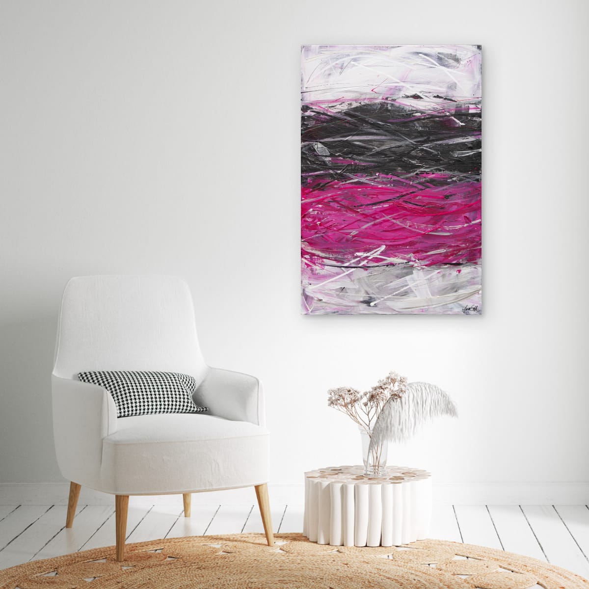 Joyful Streak. Hand-Embellished, Numbered Print