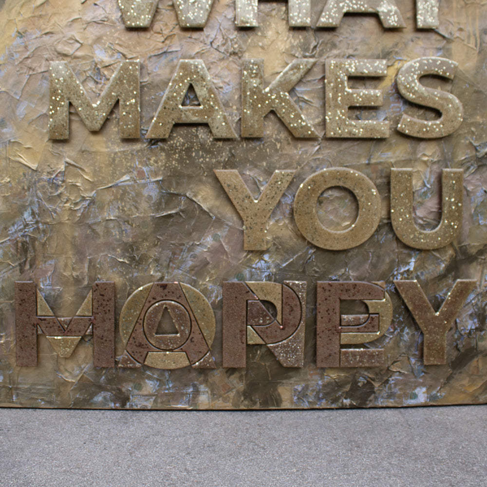 Do More Of What Makes You.... - Original Mixed Media Wall Art