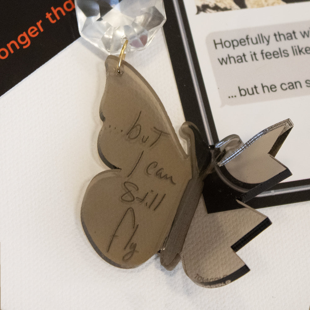 Broken Butterfly Sun Catcher