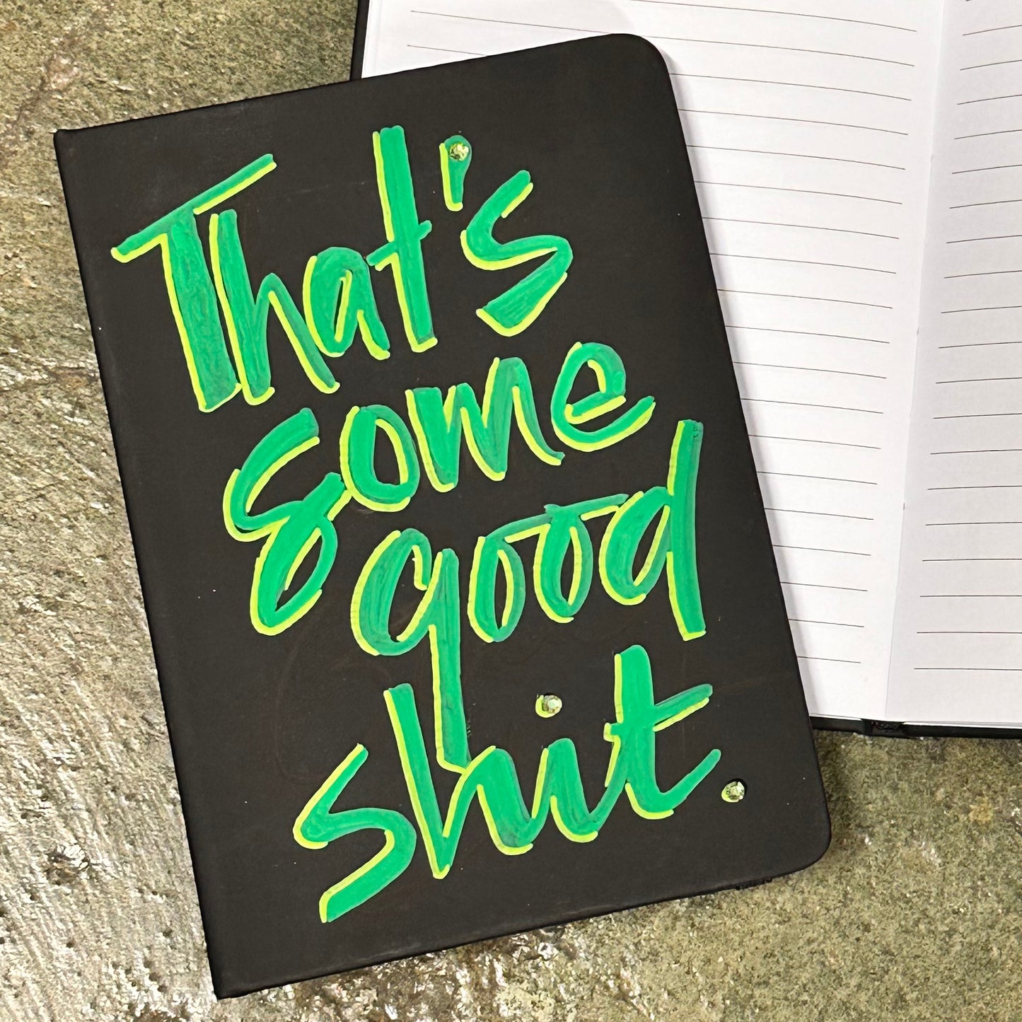 Hand-painted Cynical Journal